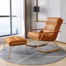 매우 아늑한 랍스터 의자 침실 레이지 소파 흔들 깃털 및 스폰지 충전재 싱글 레저 의자, A