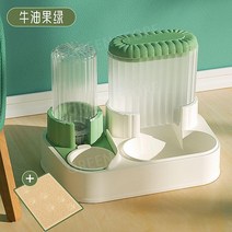자동 강아지급수기 자동급수기 워터타워 반려동물, 고양이와 개 일반  수집 플러스 구매/우선 속도 발, 아보카도그린필터요소보내기+플레이스매트