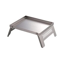 캡틴스태그 모닥불대 스탠드 미니 테이블 카마도다이 B5형용 스테인리스 UG-3302 실버, Kamado-Dye