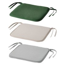 [오늘출발] 이케아 아스크넷피에릴 의자패드 3종 34x34x1.5cm 방석 쿠션 커버, 베이지