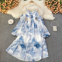 비치 리조트 캐주얼 해외 제주도 데이트 바다 신혼여행 수입 봄가을 원피스