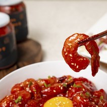 레드 꽃게 양념 깐 새우장 150g, 상세페이지 참조