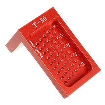 목공 스크라이브 눈금자 드로잉 그무개 크로스 아웃 측정 도구 T형 사각형 160mm, 06 T50