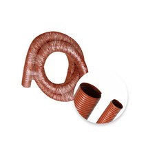 실리콘화이바호스 115mmx4M 열풍호스 고열닥트호스 배기호스