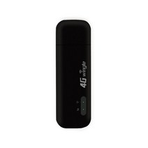 데이터쉐어링 라우터 유심 USB LTE 라우터 무선 와이파이 차량용 휴대용, 검은색