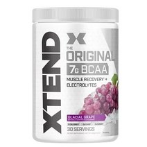 익스텐디드헬스 더 오리지널 7g BCAA 글레이셜 포도 맛, 420g, 3개
