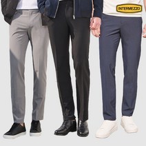 [인터메조] 23SS 남성 썸머 일자핏 팬츠 3종세트