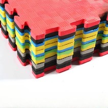 층간소음매트 태권도장 체육관 놀이방 퍼즐 바닥매트, 수출 고밀도 색상 사용자 정의 2.5cm, 1개