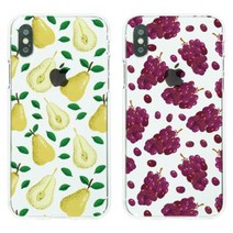 아이폰X케이스 제철과일 소프트젤리케이스 갤럭시A5(2017):안성포도, 1개