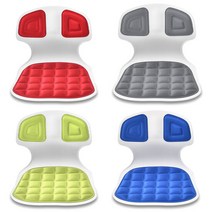 커브와이드 V30-WH-FA / 바른자세 앉은뱅이 편한 등받이좌식의자, 제품 명:커브와이드 V30-WH-FA|색상:블랙