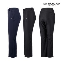 [겨울용]김영주스포츠 여성 스판 밍크기모 부츠컷 골프 팬츠 WP8032