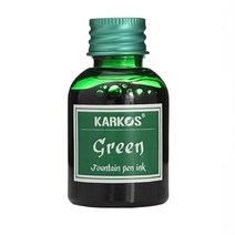 만년필 잉크 리필 1 병 30ml 순수 펜 사무실 학교 문구 용품, 04 green