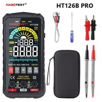 스마트 멀티 미터 디지털 전문 자동차 테스터 HABOTEST NCV 1000V AC DC Hz 옴 정전용량 온도 HT116, CHINA, HT126B