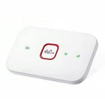 유심 라우터 포켓 와이파이 자동차 무선 충전식 캠핑용 4g 150mbps 모뎀 모바일, 하얀