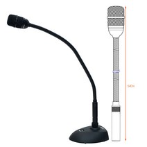 카날스 JD-700 구즈넥마이크 회의 설교 강대상 토크백 강의 스피치용 54Cm