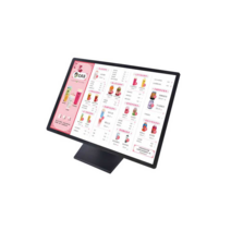 발광 LED 메뉴판 슬림 식당 카운터 가격판 제작주문, 블랙가로 바 40x50