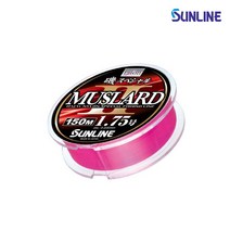 선라인 이소 스페셜 머스라드2 150m 핑크 서스펜드 바다원줄, 2.5호