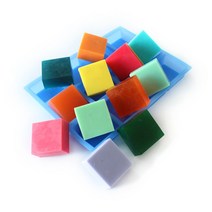 비누만들기 키트 종합 비누 만들기 도구 세트 수제 12 캐비티 실리콘 몰드 대패 나무 상자 등, 한개옵션0