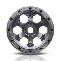 Orlandoo헌터 18mm 알루미늄 합금 휠 허브 및 OP 태블릿 클램프 132 Orlandoo Hunter RC 자동차 업그레이드 부품, Honeycomb Gray X4