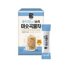 녹차원 올리고당 넣은 16곡 미숫곡물차 6스틱 명절 부모님 선물 탕비실 회사 체중조절 손님접대, 10개
