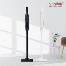 시노링크 980그램 무선 미니 핸디 초경량 청소기 DM-V09, 화이트