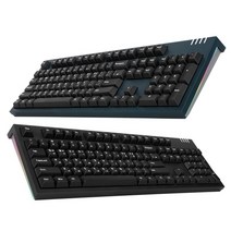 HACKER K660M PBT 체리 키보드 (미드나잇그린 갈축)