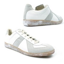 기타 [명품]메종마르지엘라 22FW 페인팅 화이트 독일군 스니커즈 S37WS0562 P37..