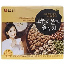 담터 호두 아몬드 율무차 18g x 15포, 4개