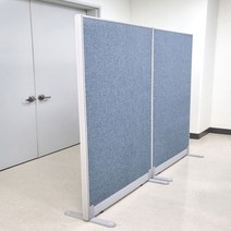 진웅파티션 PVC 45T 높이 1800 원톤 사무실파티션 파티션 (부속별도), PN721