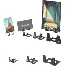 클립식 스탠드 쇼클립 pop 걸이 받침대 이름표 네임택 메모 꽂이 명함 홀더 쇼카드 안내장 베이커리 카페 사무실자리 책상 테이블 메모지 종이 사진 게시판 클립