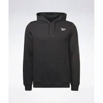 리복 후드티 후디 스몰 벡터 기모 블랙 HG4448