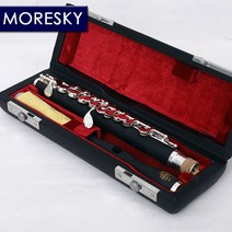 MORESKY 피컬러 C 키 백동 절반 크기 플루트 실버 도금 바디 소재 베이클라이트 MPC-861