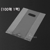 투명비닐 투명PE비닐백 무지30호 200x300x90mm(포장비닐백) 100매, 1개