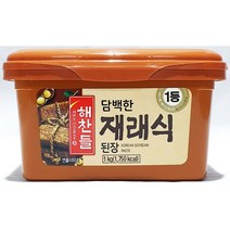 콩된장 1000g 옛날 맥 재래식 촌 집 막 토장 찌게 국