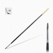 보드미_아트 아크릴붓 화홍 848 1호, [색상]본상품