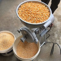 옥수수 분쇄기 사료 곡물 건식 분말기 자동 기계, 1500와트