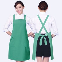 제과제빵 조리학원 족발 주방 카페 앞치마 AE137, FREE, AE137라이트민트