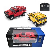 1:14 험머 H2 SUV RC카 무선조정자동차 허머 입문용 RC카 선물, 레드