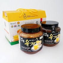 에덴식품 고흥유자 에덴 유자차 유자청 1kg 2개 (고급설탕)