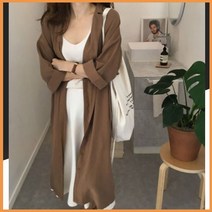 여성 롱 셔츠 남방 원피스 블라우스 허리끈 가디건 추천 카디건 옷 여자 의류 상의 여친 룩 트렌드 코디 스타일 의상 대학생 외출 패션 패셔니스타 디자인 룩북 유행 WS-ST01