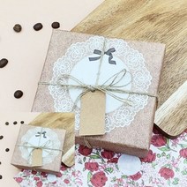 TYDL 크라프트 무지 택 100P