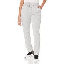 Juicy Couture 여성용 플리스 조거 딥 블랙. Large