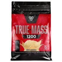 비에스엔 트루매스 1200 BSN TRUE MASS 1200 신타6 게이너 웨이트게이너 포대 체중증가 단백질 프로틴 파우더 4.61kg 15서빙 1개, 바닐라