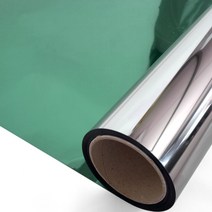 햇빛 자외선 시선 열차단 유리보호 썬팅 필름 창문 시트지, 반사(녹)15