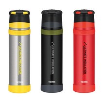 써모스 등산전용 보틀 900ml FFX-901, 클리어 스테인레스