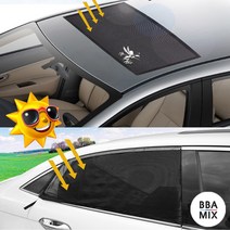 벤비아 차박 모기장 창문 2p 썬루프 자석부착 햇빛 가리개 트렁크 모기장 자동차 캠핑 싼타페 쏘렌토 카니발 스타렉스 그랜저 제네시스 등 00362, 9. 자석 햇빛가리개