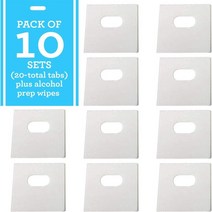 붙이는블라인드 창문 셀프 20 Pcs 수직 커튼 수리 키트 지우기 자기 접착제 스티커 테이프 베네 치안 블라인드 패치 내구성299443