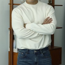 레그데이 머슬핏 워셔블 앙고라 라운드 긴팔 니트 9color