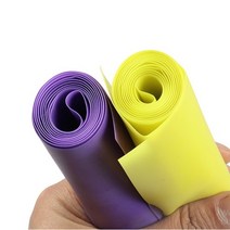 오십견 운동 끈형 긴 고무밴드 스트레칭 근력운동 저항밴드 0.35mm/0.45mm, 옐로우
