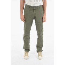 Woolrich POPELINE 코튼 REGULAR 핏 CHINO PANTS COWOPAN1168PO05 4161